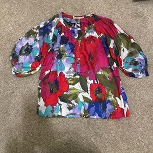 Beautiful floral blouse